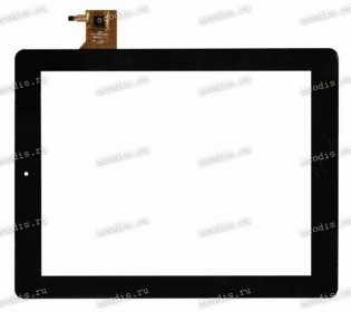 9.7 inch Touchscreen  6 pin, Texet TM-9750HD, oem черный, NEW