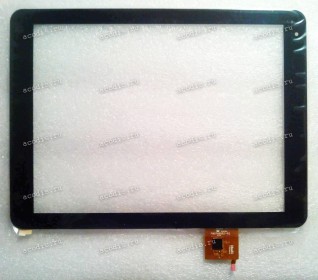 9.7 inch Touchscreen  6 pin, Texet TM-9757/9758/9767, oem черный, NEW