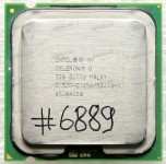 Процессор Socket LGA 775 Intel Celeron D 326 (p/n: SL7TU, SL8H5, SL98U) (2.53GHz=133MHz x 19