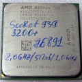 Процессор Socket 939 AMD Athlon 64 3200+ (ADA3200DIK4BI) (2.00GHz=200MHz x 10, 512Kb, 90nm, 1000MHz,