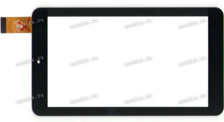 7.0 inch Touchscreen  30 pin, CHINA Tab TP070255(K71)-01, OEM черный (Stylos Tab 5, Texet TM-7056), NEW