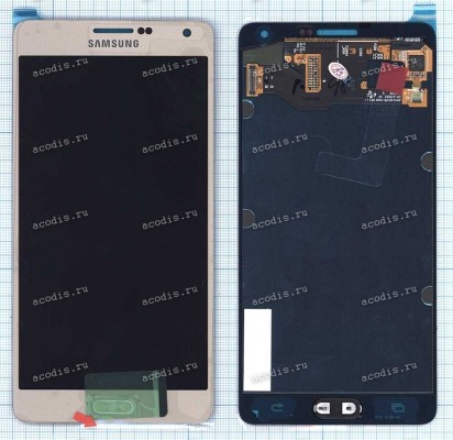 5.5 inch Samsung A700F (A7) (LCD+тач) oem золотой 1920x1080 LED  NEW / original