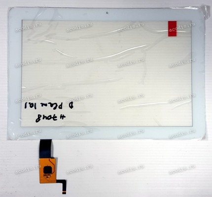 10.1 inch Touchscreen  8 pin, Digma Plane 10.1 3G, OEM белый, NEW