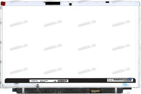 LP140WH6-TSA3 (с отв. для Fujitsu LifeBook U772) 1366x768 LED 30 пин slim new