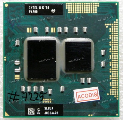 Процессор Socket G1 (rPGA988A) Intel Pentium P6200 (p/n: SLBUA) (2.13GHz=133MHz x 16, 2x256