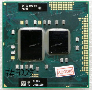 Процессор Socket G1 (rPGA988A) Intel Pentium P6200 (p/n: SLBUA) (2.13GHz=133MHz x 16, 2x256