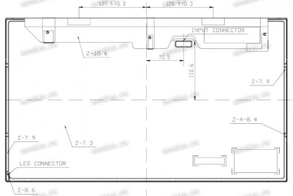 LTA230AN01 1366x768 LED 30 пин  new / разбор