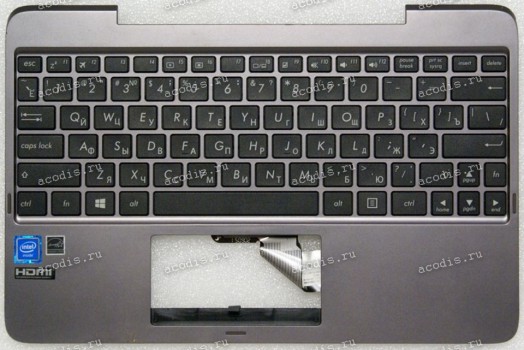 Keyboard Asus T100HA серый (13NB0748AP0202) + Topcase русифицированная