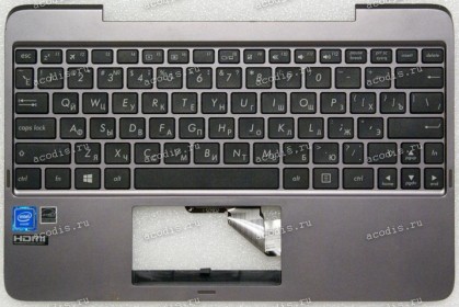 Keyboard Asus T100HA серый (13NB0748AP0202) + Topcase русифицированная