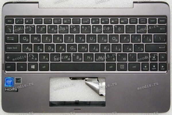 Keyboard Asus T100HA серый (13NB0748AP0202) + Topcase русифицированная