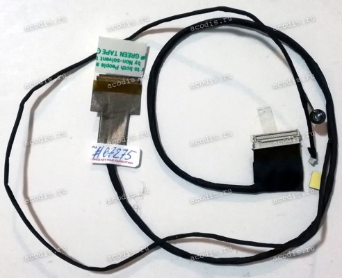 LCD LVDS cable Asus N56D, N56DP, N56DY, N56J, N56JR, N56SL, N56V, N56VB, N56VJ, N56VM, N56VV, N56VZ (p/n: 1422-016G000, 1422-016H000, 14005-00280200, 14005-00280300, DDNJ8BLC100, DDNJ8BLC110) N56VM LVDS cable FHD HD+/FullHD Quanta NJ8/NJ8B