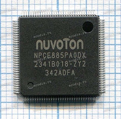 Микросхема Nuvoton NPCE885PA0DX, NPCE885PAODX