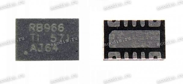 Микросхема Texas Instruments TPS22966, TPS22966DPUR, TPS22966DPURМ, RB2966, RB966, R8966 WSON-14 (Asus p/n: 06016-00470000) NEW original