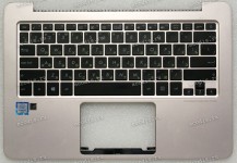 Keyboard Asus UX305U серебристая (13NB0AB5AM0212) + Topcase русифицированная