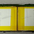 АКБ Li-Pol 3,7V 6000mAh 2x72x96x3,5 mm с контроллером 3 pin (2*359672), разбор (Digma Platina 10.2)