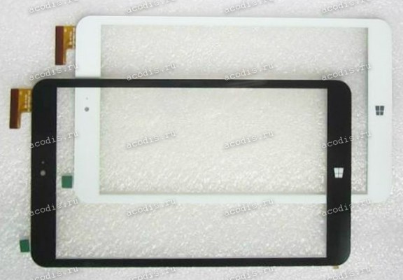 8.0 inch Touchscreen  50 pin, CHINA Tab FPC-FC80J107-03 (Win), OEM белый (Onda V820W), NEW