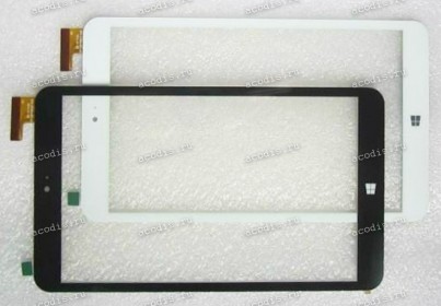 8.0 inch Touchscreen  50 pin, CHINA Tab FPC-FC80J107-03 (Win), OEM черный (Onda V820W), NEW