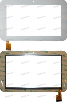 7.0 inch Touchscreen  30 pin, CHINA Tab TPC0185 VER2.0, OEM белый (Sanei N77,N78,N79, AMPE A76, R&M RMD-713), NEW