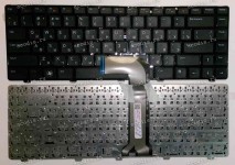 Keyboard Dell Inspiron 14R, 15R, M5040, M5050, N4110, N5040, N5050, Vostro 3350, 3450, 3550, 3555, 5520, 7520, XPS L502, L502X (Black/Matte/RUO) чёрная матовая русифицированная