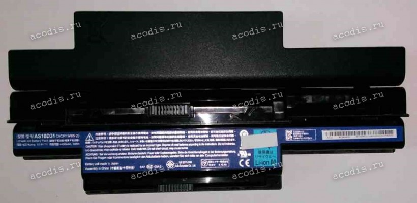 АКБ Acer Aspire 4250, 4352, 4552, 4733, 4741, 5250, 5350, 5551, 5740, E1-531, V3-551G, V3-771G, eMachines G530, TravelMate 4370, 4740, 5335, 5542, 5740, 6495, 7740, 8472, Gateway NS41, NS51, NV49, NV50, NV51, NV53, NV55, NV59, NV73, NV79, Packard Bell Eas