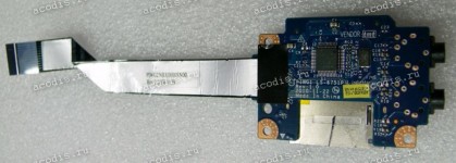Audio & CardReader board Lenovo IdeaPad G470, G570 (p/n: PIWG1 LS-6751P)