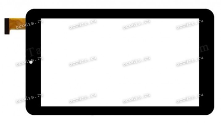 7.0 inch Touchscreen  30 pin, CHINA Tab HC184104C1 FPC021H V2.0, OEM черный, NEW