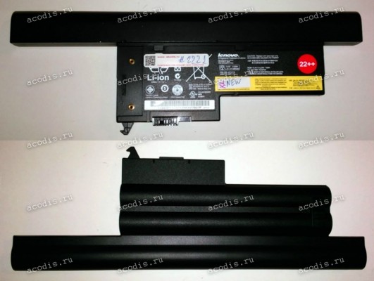 АКБ Lenovo/IBM ThinkPad 22++ R61, R61i, X60, X60s, X61, X61p, X61s (42T4776, 92P1174) 14,8V original NEW