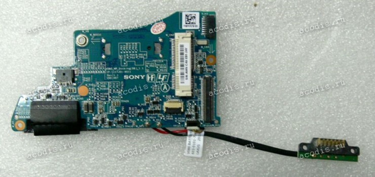 Battery charger connector board Sony VPC-SE (p/n: 1P-1117J01-6011)