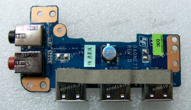 USB & Audio board Sony VPC-EE (p/n: DA0NE7TB6D0)