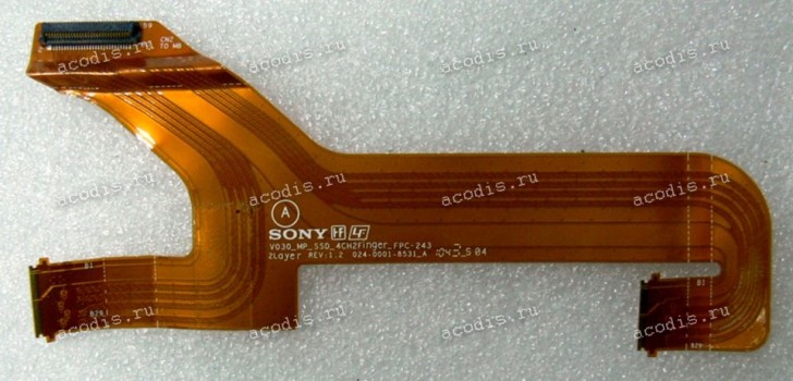 HDD SATA cable Sony VPC-SA, VPC-SB, VPC-SC, VPC-SD (p/n: 024-0001-8531_A) V030_MP_SSD_4CH2FINGER_FPC-243