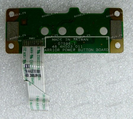 Power Button board HP Pavilion G50, G60, Compaq Presario CQ50, CQ60 (p/n: 219AR0208006)