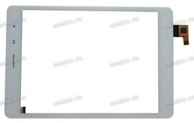 7.9 inch Touchscreen  10 pin, Oysters T84 (RS7F383_v1.1), белый с рамкой, NEW