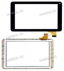 7.0 inch Touchscreen  30 pin, CHINA Tab FPC-CY70S182-00, OEM черный  (Digma idj7n, Explay N1, Freelander PH20), NEW