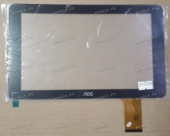 9.0 inch Touchscreen  50 pin, CHINA Tab TYF1067-20121227-V1, OEM черный (лого AOC), NEW