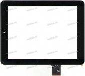 8.0 inch Touchscreen  40 pin, CHINA Tab 080092-3A-V1, OEM черный (Explay Surfer 8.02/8.31, Ritmix RMD-855, Teclast P88), NEW