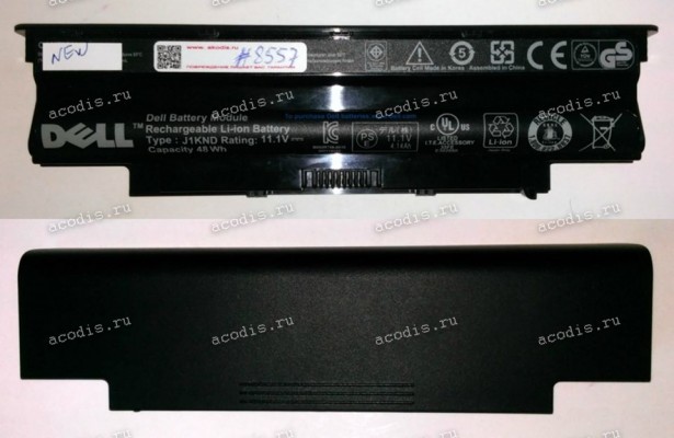 АКБ Dell Inspiron 13R, 14R, 15R, 17R, M4110, M5010, M5030, M5110, N3010, N3110, N4010, N4050, N4110, N5010, N5030, N5040, N5050, N5110, N7010, N7110, Vostro 1440, 1450, 1540, 1550, 3450, 3520, 3550, 3555, 3750 11,1V original NEW