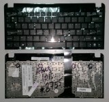 Keyboard Asus eeePC 1011*, 1015*, X101* (Black-Black/Matte/BE) чёрная в чёрной рамке