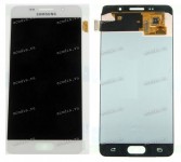5.2 inch Samsung A510F (A5 2016) (LCD+тач) oem белый 1920x1080 LED  NEW / original
