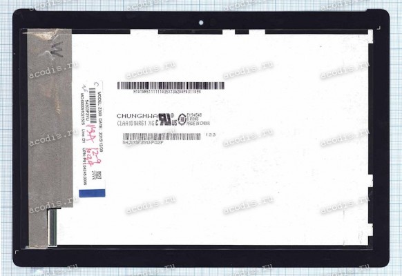 10.1 inch ASUS Z300CG (LCD+тач) OEM, черный 1280x800 LED  NEW