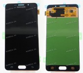 5.5 inch Samsung A710F (A7 2016) (LCD+тач) oem черный 1920x1080 LED  NEW / original