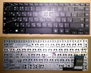 Keyboard Samsung NP470R4E, NP370R4E, NP470R4E-K01 (p/n: BA59-03619C) (Black/Matte/RUO)
