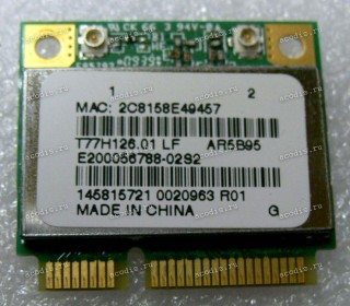 WLAN Half Mini PCI-E U.FL card Atheros AR5B95 802.11b/g/n Antenna connector U.FL