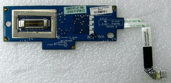 Fingerprint Reader board Toshiba Satellite X200, X205, P205 (p/n: LS-3401P)