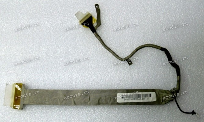 LCD LVDS cable Toshiba Satellite P200, P205 (p/n: DC02000DM00)