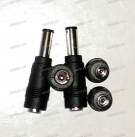 Переходник DC Plug Sony 6,5 / 4,3 mm (1,4 mm pin) из Asus, Fujitsu, Lenovo/IBM, RoverBook, Toshiba std 5,5 / 2,5 мм 2 pin