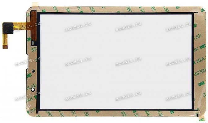 8.0 inch Touchscreen  10 pin, TeXet TM-8056, OEM белый, NEW