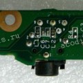 Audio board HP Pavilion dv5-1000 (p/n: DA0QT6AB6D0)