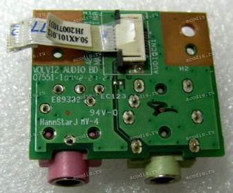 Audio board Acer Aspire 4315 (p/n: 48.4X102.011)