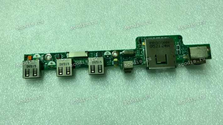 USB LAN Card Reader board Fujitsu Siemens Amilo M3438G (p/n: 35-3P7100-C0)