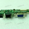 DC Jack board + VGA & LAN Fujitsu Siemens Amilo M6453G (p/n: 35G5M5000-C0) PCB SWITCH BOARD